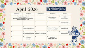 ✨April 206 Activity Calendar ✨